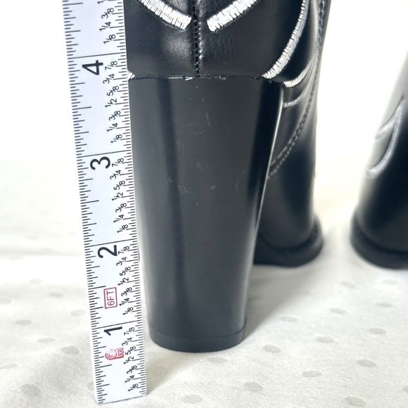 SHEIN Monochrome Over the Knee Boots - Picture 10 of 11